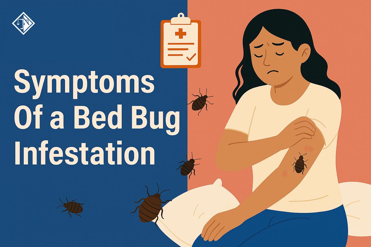 Illustration for Symptoms of a Bed Bug Infestation